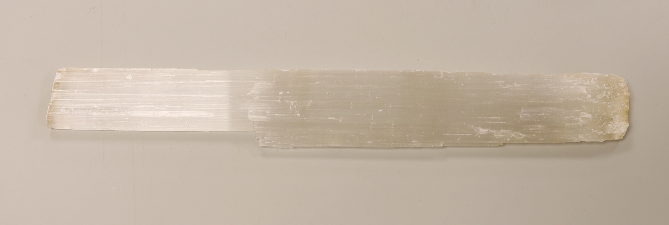 A jagged section of selenite 46cm